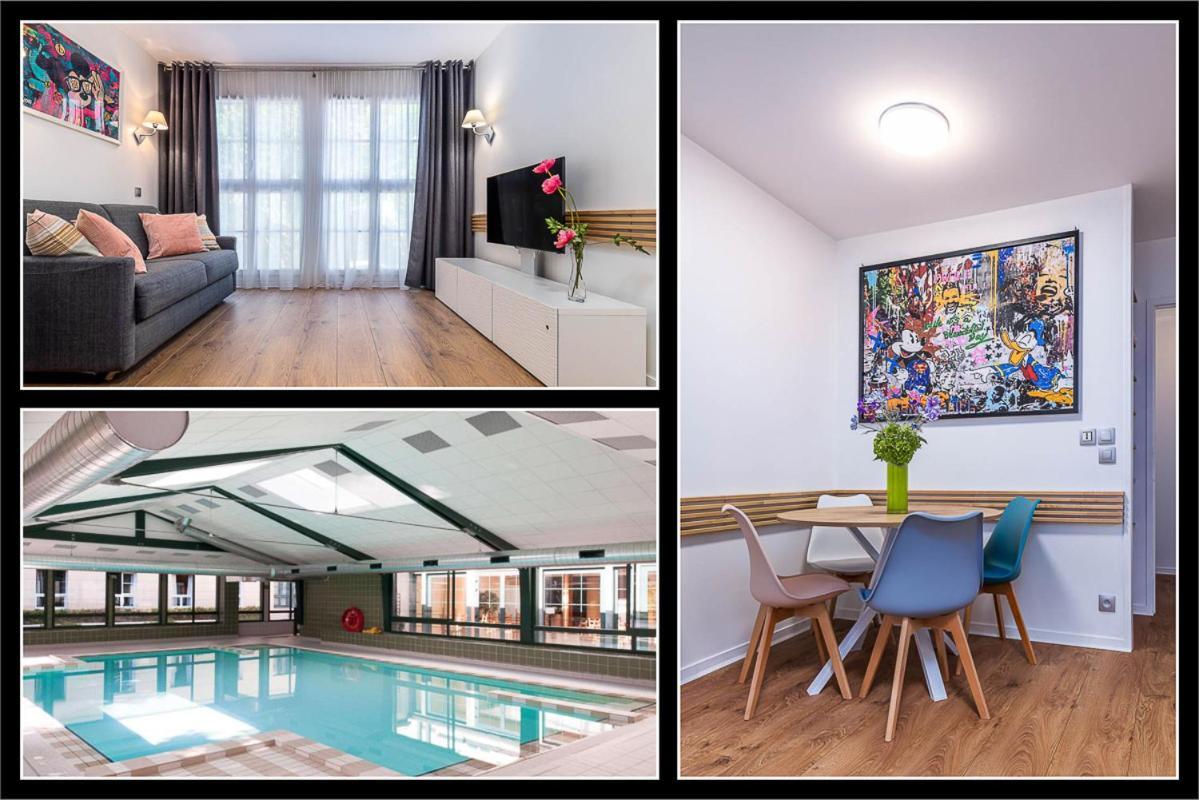 Disneyland Appartements Familial Avec Piscine Interieur Chauffe, Parking Gratuit A 5 Minutes Des Parcs Serris Zimmer foto